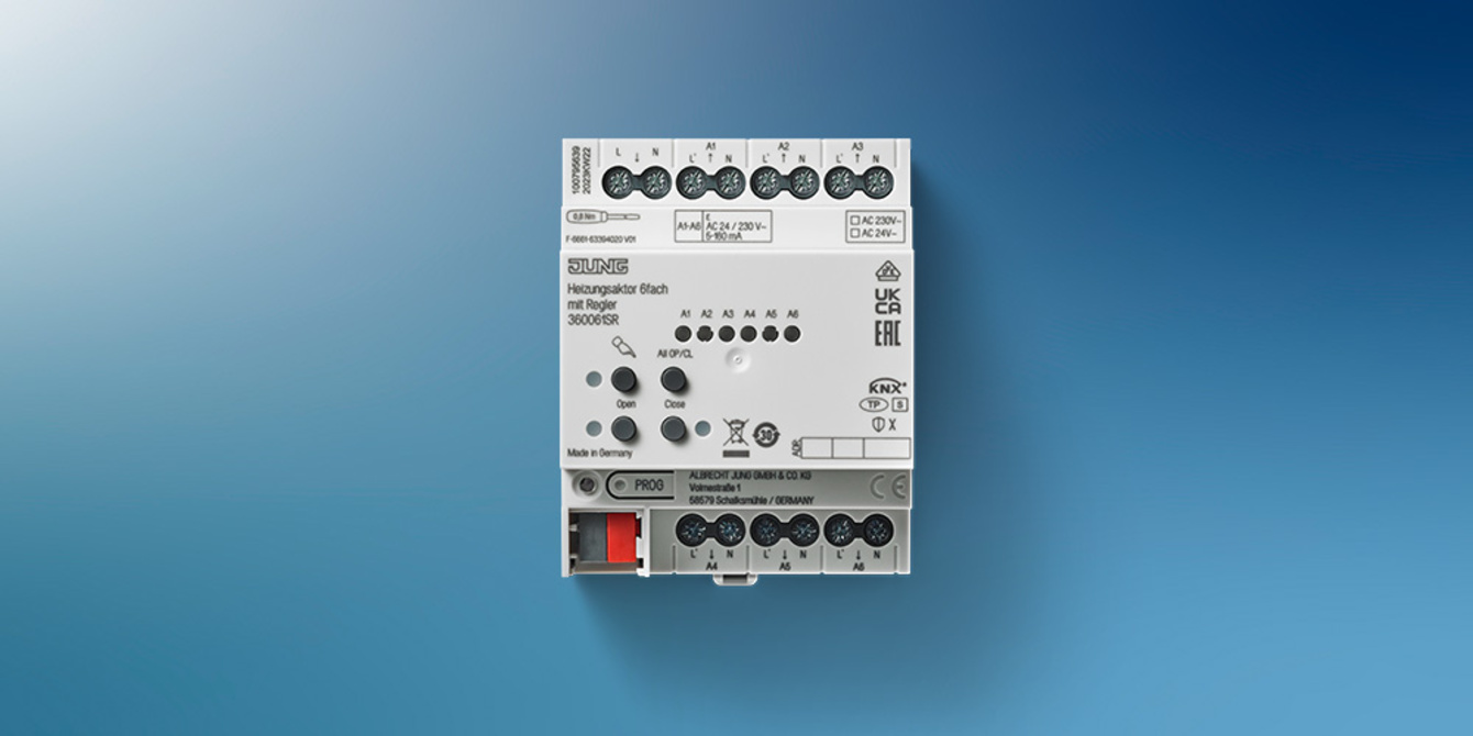 KNX Heizungsaktor 6-fach bei S.Scheid Elektroanlagentechnik GmbH in Nürnberg